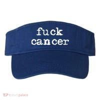 Fuck Cancer Gift Cancer Awareness Gift Fu Cancer Great Gift Visor thumb 0