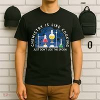 Funny Chemist Gifts Chemistry Is Like Cooking Science Nerd T-Shirt thumb 6