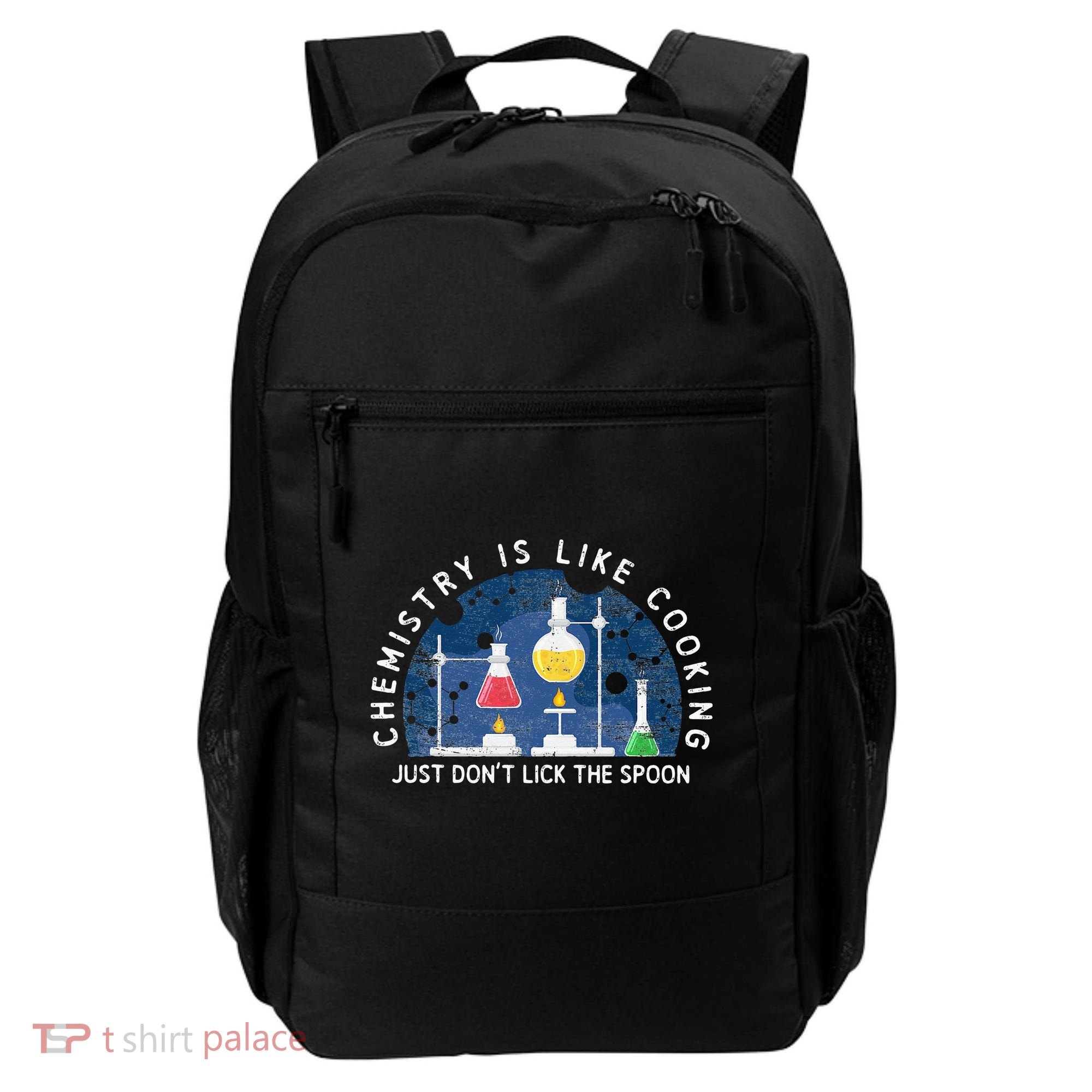 Funny Chemist Gifts Chemistry Is Like Cooking Science Nerd Backpack