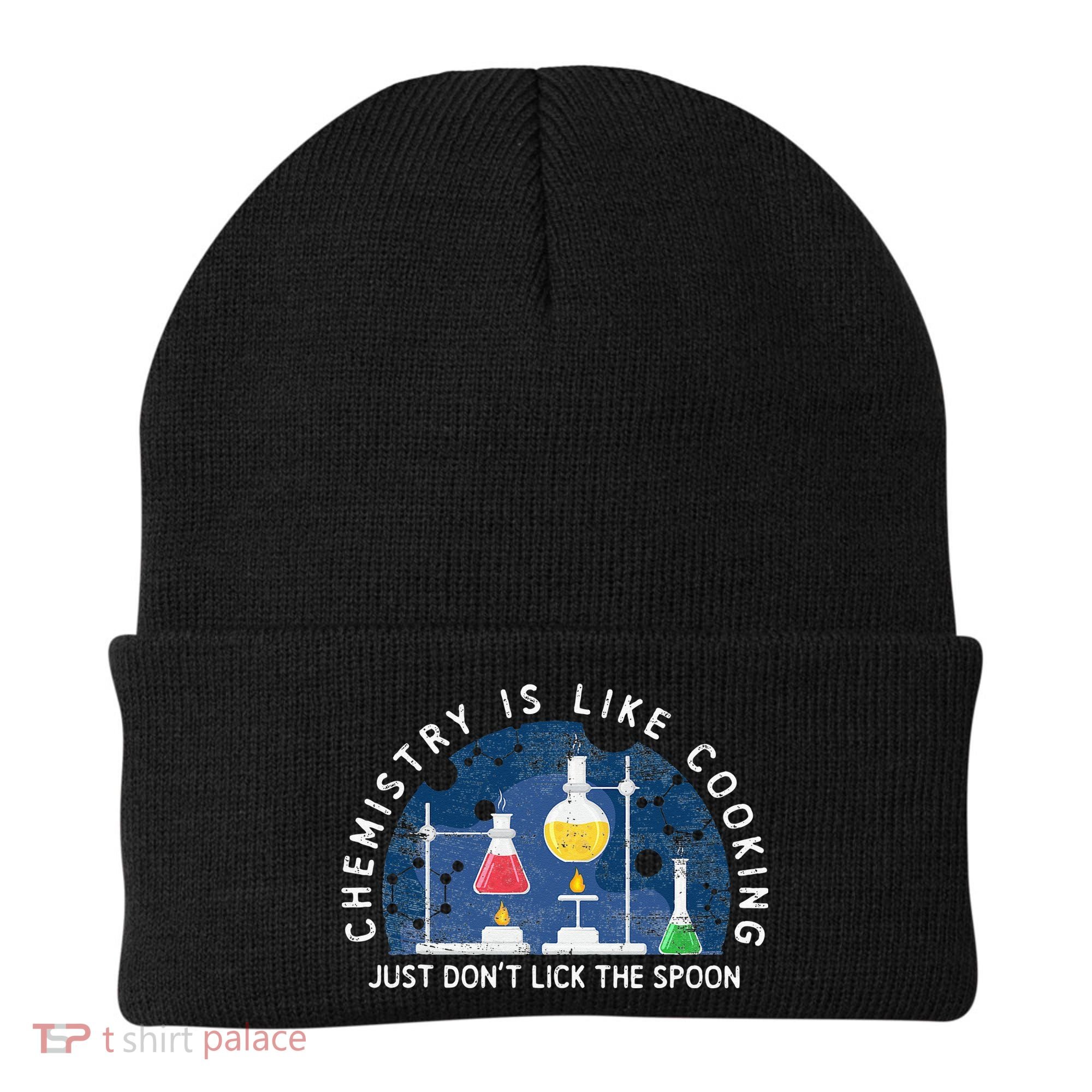 Funny Chemist Gifts Chemistry Is Like Cooking Science Nerd Beanie