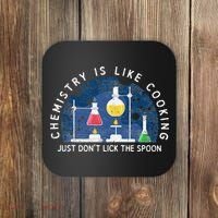 Funny Chemist Gifts Chemistry Is Like Cooking Science Nerd Coaster thumb 0