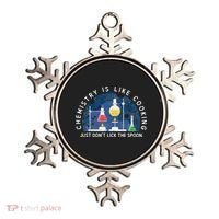 Funny Chemist Gifts Chemistry Is Like Cooking Science Nerd Ornament thumb 0