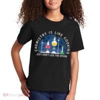 Funny Chemist Gifts Chemistry Is Like Cooking Science Nerd Kids T-Shirt thumb 2