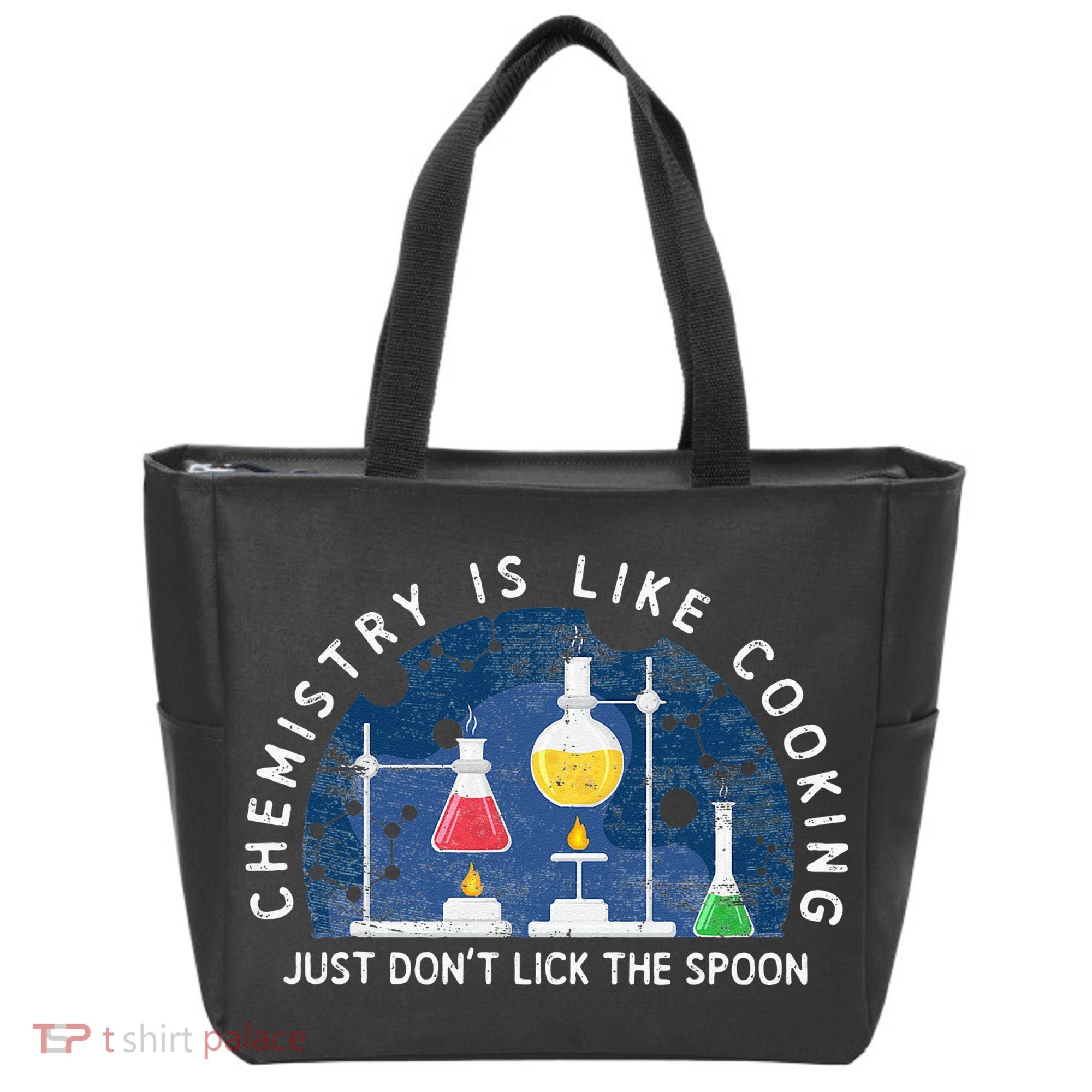 Funny Chemist Gifts Chemistry Is Like Cooking Science Nerd Tote Bag