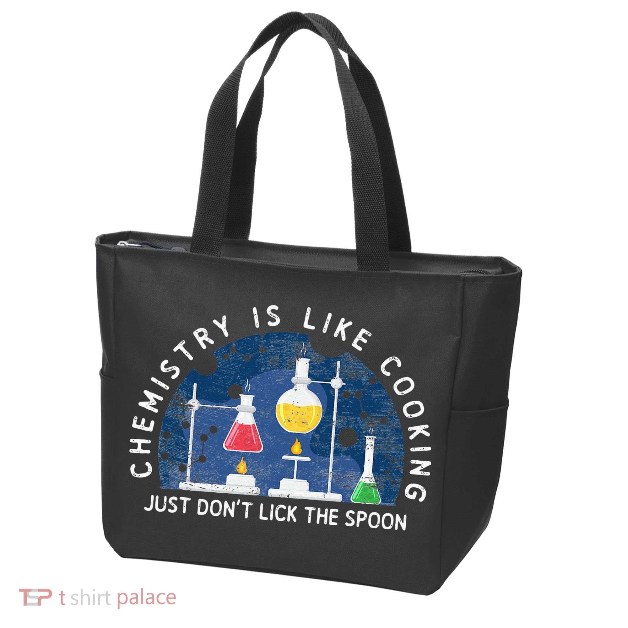 Funny Chemist Gifts Chemistry Is Like Cooking Science Nerd Tote Bag
