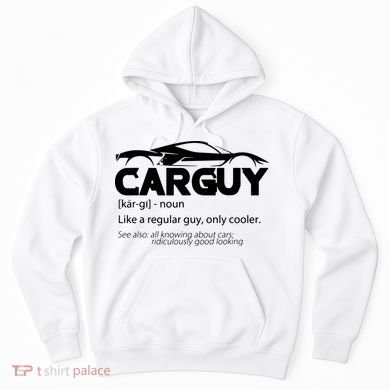 Funny Car Guy Gift Car Guy Definition Hoodie