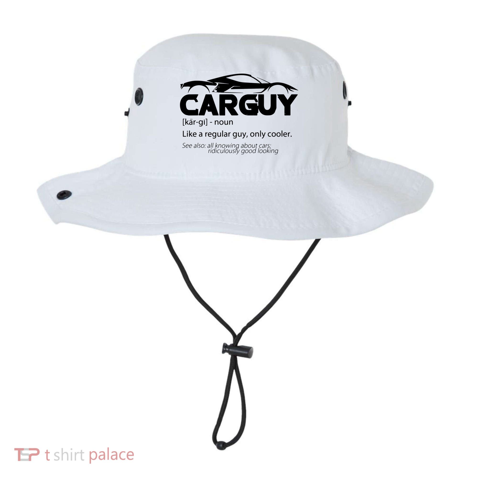 Funny Car Guy Gift Car Guy Definition Bucket Hat