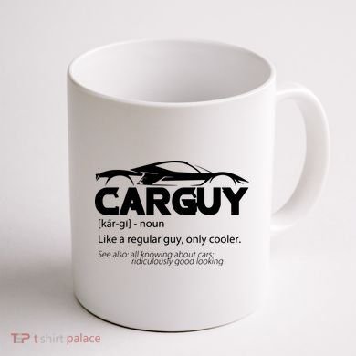 Funny Car Guy Gift Car Guy Definition Coffee Mug back