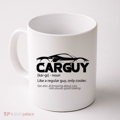 Funny Car Guy Gift Car Guy Definition Coffee Mug