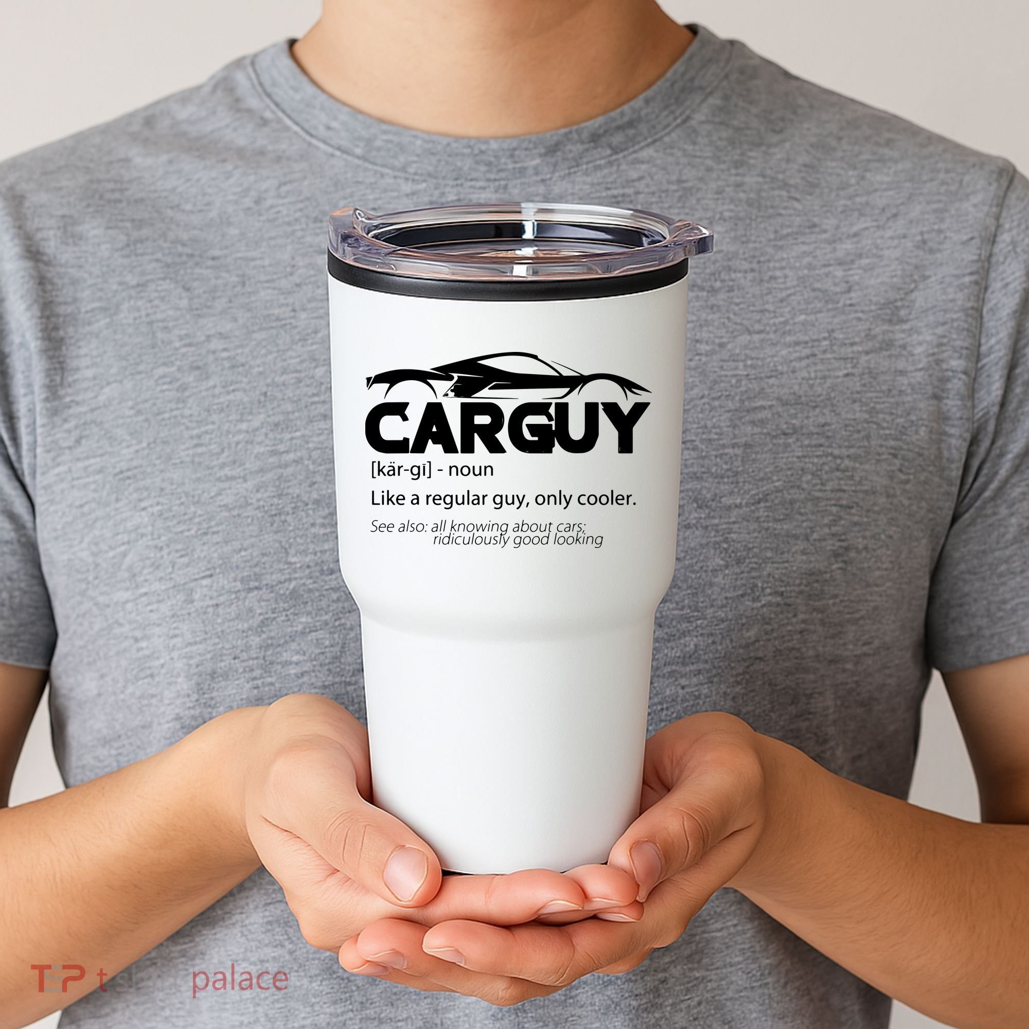 Funny Car Guy Gift Car Guy Definition Tumbler