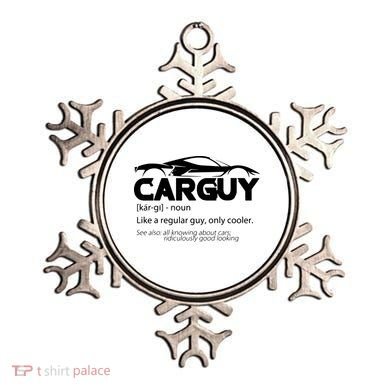 Funny Car Guy Gift Car Guy Definition Ornament