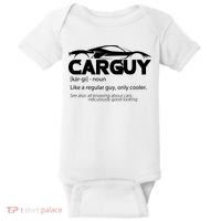 Funny Car Guy Gift Car Guy Definition Baby Bodysuit thumb 0