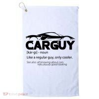Funny Car Guy Gift Car Guy Definition Golf Towel thumb 0