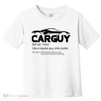 Funny Car Guy Gift Car Guy Definition Toddler T-Shirt thumb 0