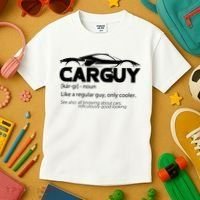 Funny Car Guy Gift Car Guy Definition Kids T-Shirt thumb 3