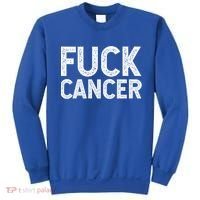 Fuck Cancer Gift Cancer Awareness Gift For And Sweatshirt thumb 0