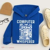 Funny Computer Geek Tech Nerd Gift Cool Support Cute Gift Hoodie thumb 4