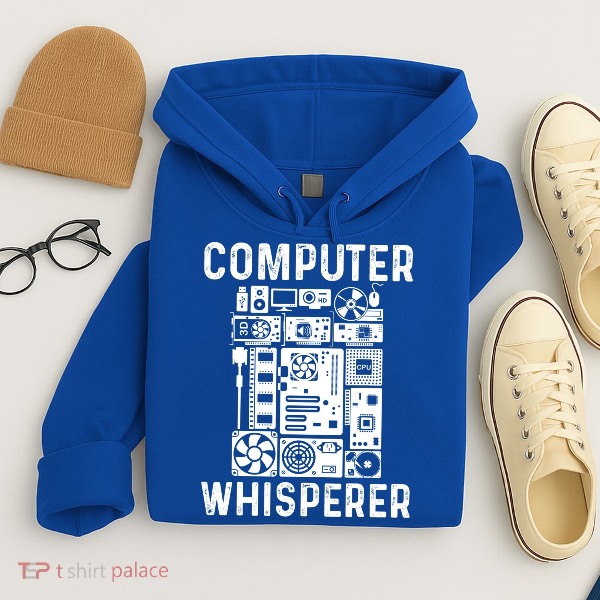 Funny Computer Geek Tech Nerd Gift Cool Support Cute Gift Hoodie