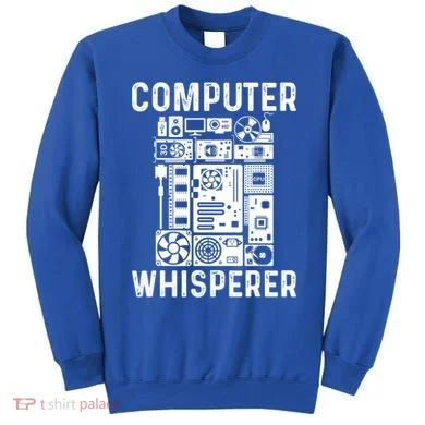 Funny Computer Geek Tech Nerd Gift Cool Support Cute Gift Sweatshirt