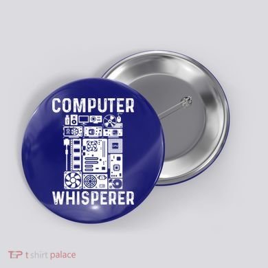 Funny Computer Geek Tech Nerd Gift Cool Support Cute Gift Button