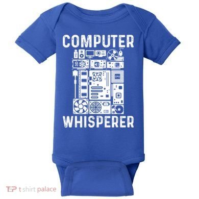 Funny Computer Geek Tech Nerd Gift Cool Support Cute Gift Baby Bodysuit