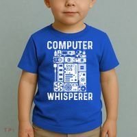 Funny Computer Geek Tech Nerd Gift Cool Support Cute Gift Toddler T-Shirt thumb 2