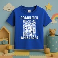 Funny Computer Geek Tech Nerd Gift Cool Support Cute Gift Toddler T-Shirt thumb 3