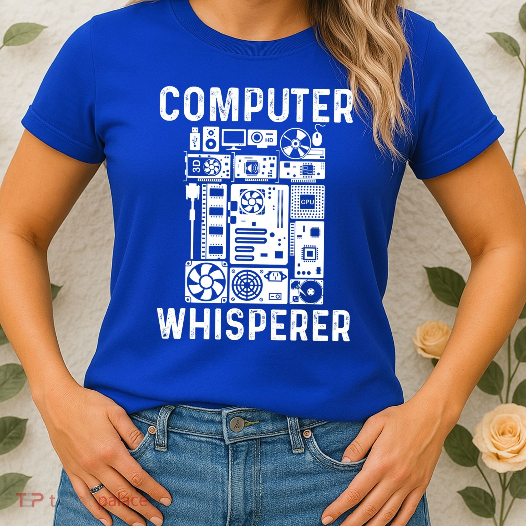 Funny Computer Geek Tech Nerd Gift Cool Support Cute Gift Women's T-Shirt