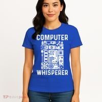 Funny Computer Geek Tech Nerd Gift Cool Support Cute Gift Women's T-Shirt thumb 4