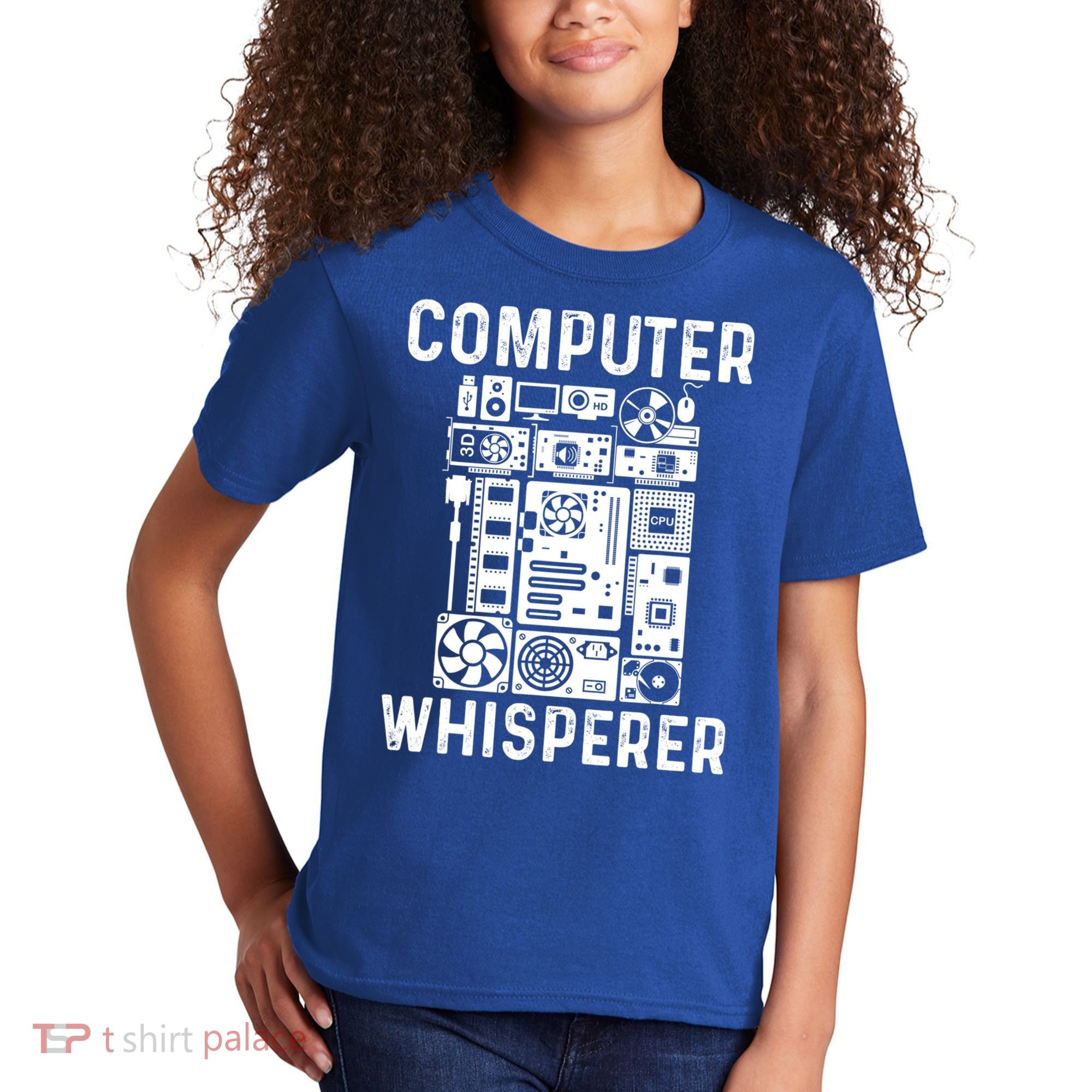 Funny Computer Geek Tech Nerd Gift Cool Support Cute Gift Kids T-Shirt