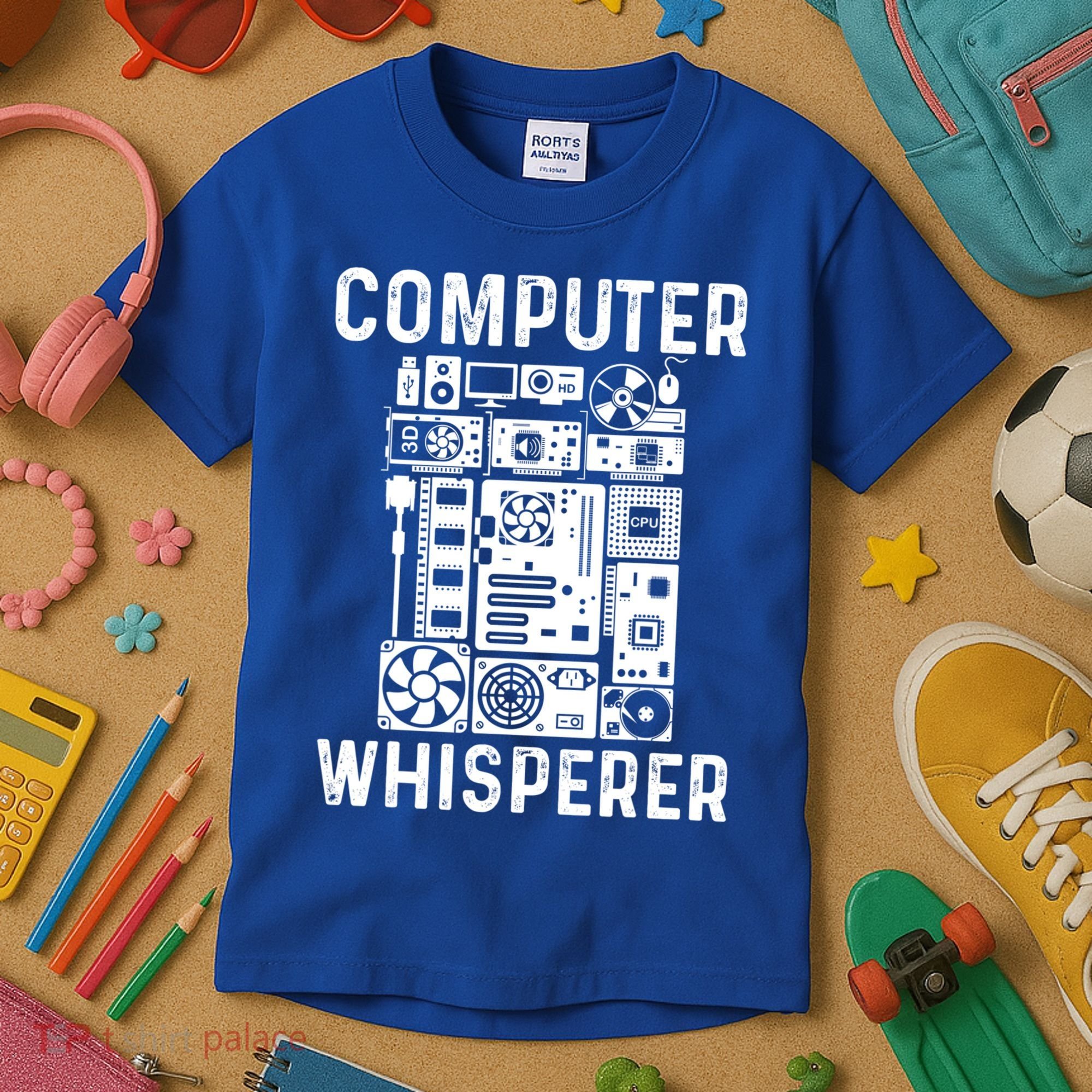 Funny Computer Geek Tech Nerd Gift Cool Support Cute Gift Kids T-Shirt