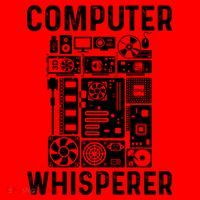 Funny Computer Geek Tech Nerd Gift Cool Support Cute Gift Santa Hat thumb 1