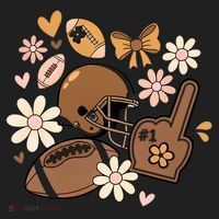 Football Coquette Game Day Mashup Women's Sweatshirt thumb 2