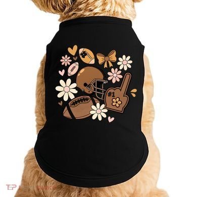 Football Coquette Game Day Mashup Doggie Tank