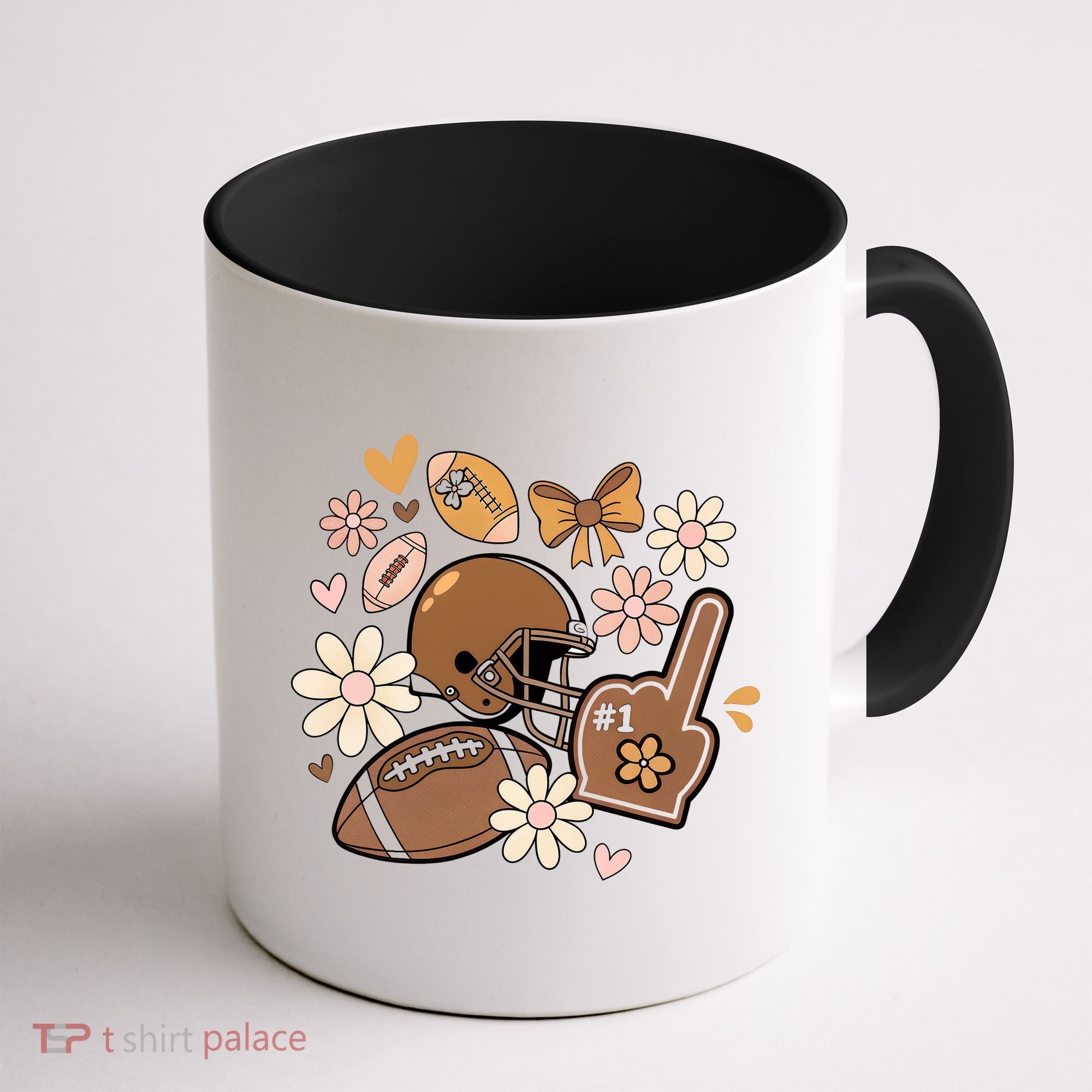 Football Coquette Game Day Mashup Coffee Mug