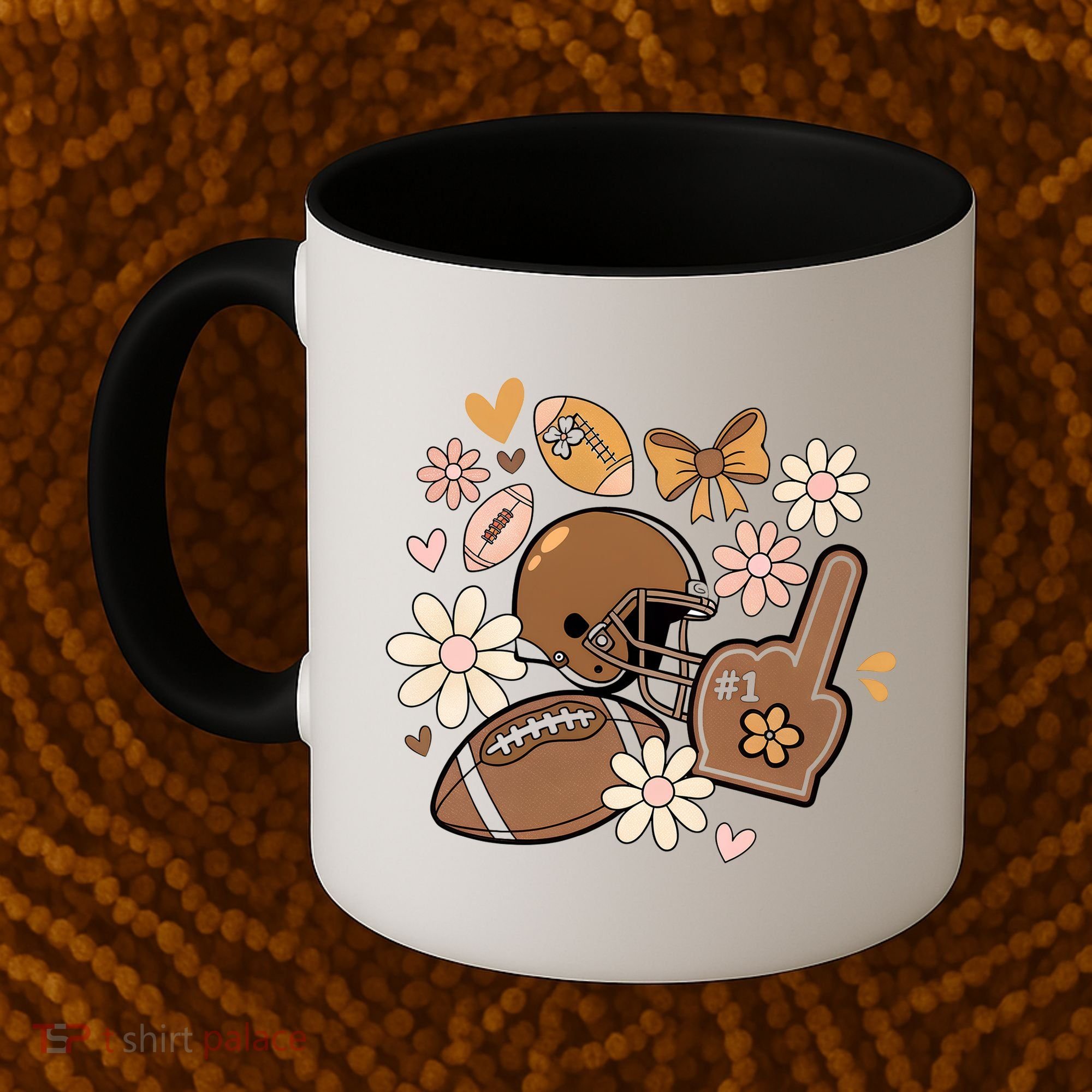 Football Coquette Game Day Mashup Coffee Mug