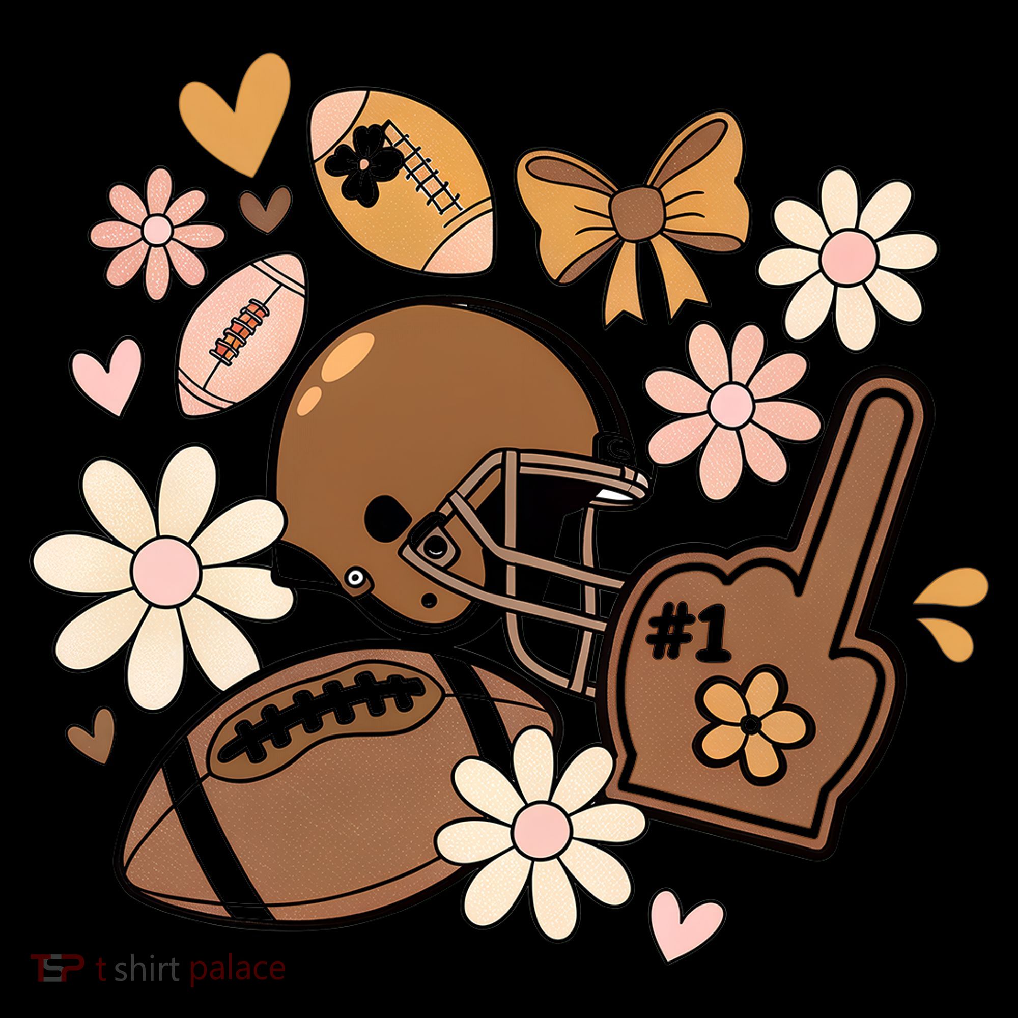 Football Coquette Game Day Mashup Coffee Mug