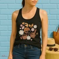 Football Coquette Game Day Mashup Women's Tank Top thumb 2