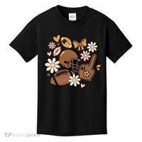 Football Coquette Game Day Mashup Kids T-Shirt thumb 0