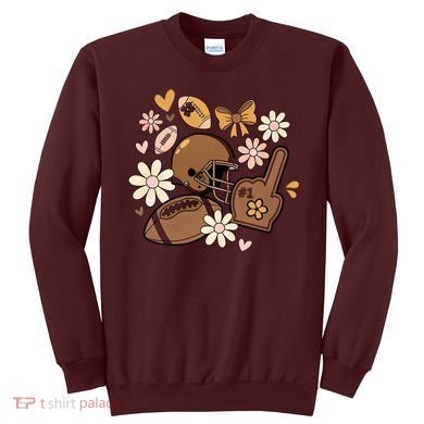 Football Coquette Game Day Mashup Sweatshirt