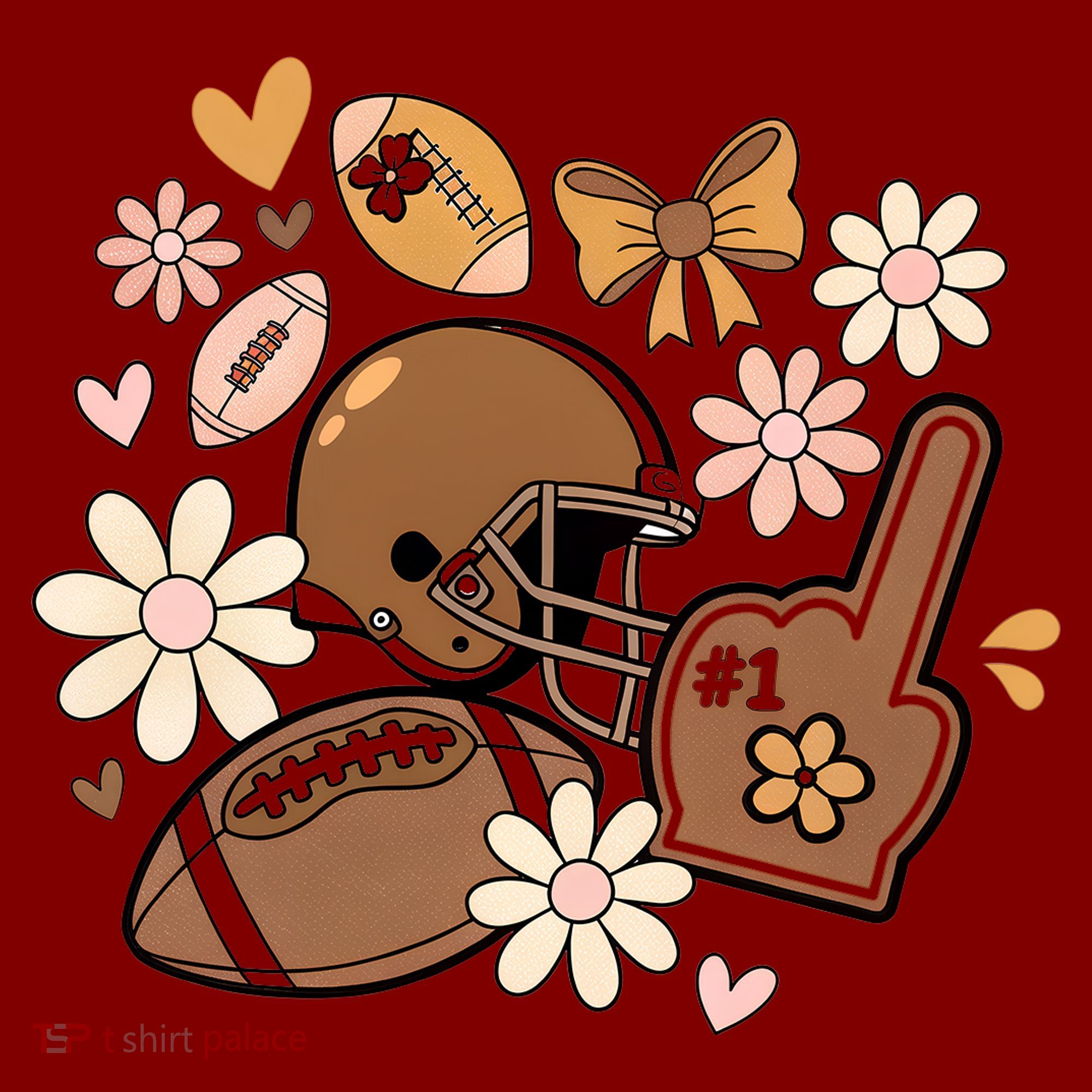 Football Coquette Game Day Mashup Sweatshirt