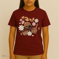 Football Coquette Game Day Mashup T-Shirt thumb 4