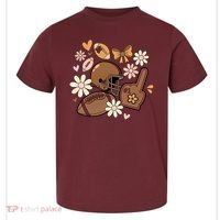 Football Coquette Game Day Mashup Toddler T-Shirt thumb 0