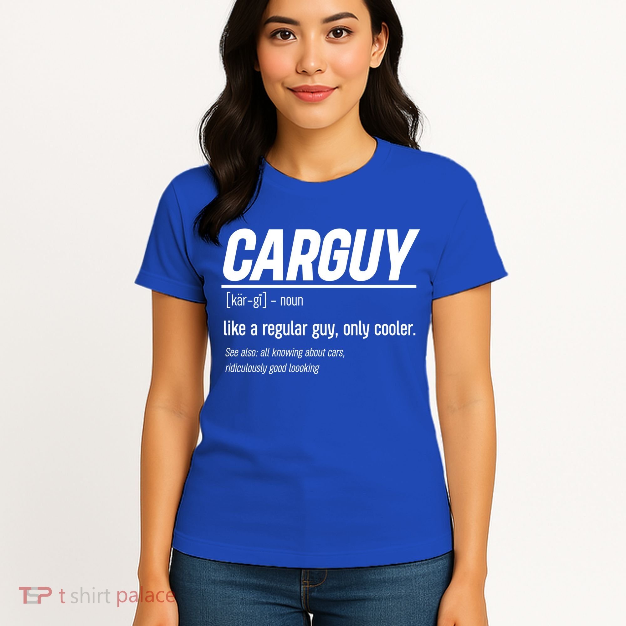 Funny Car Guy Definition Meaningful Gift Women's T-Shirt