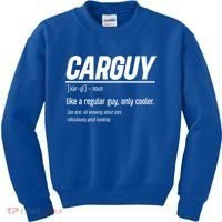 Funny Car Guy Definition Meaningful Gift Kids Sweatshirt thumb 0