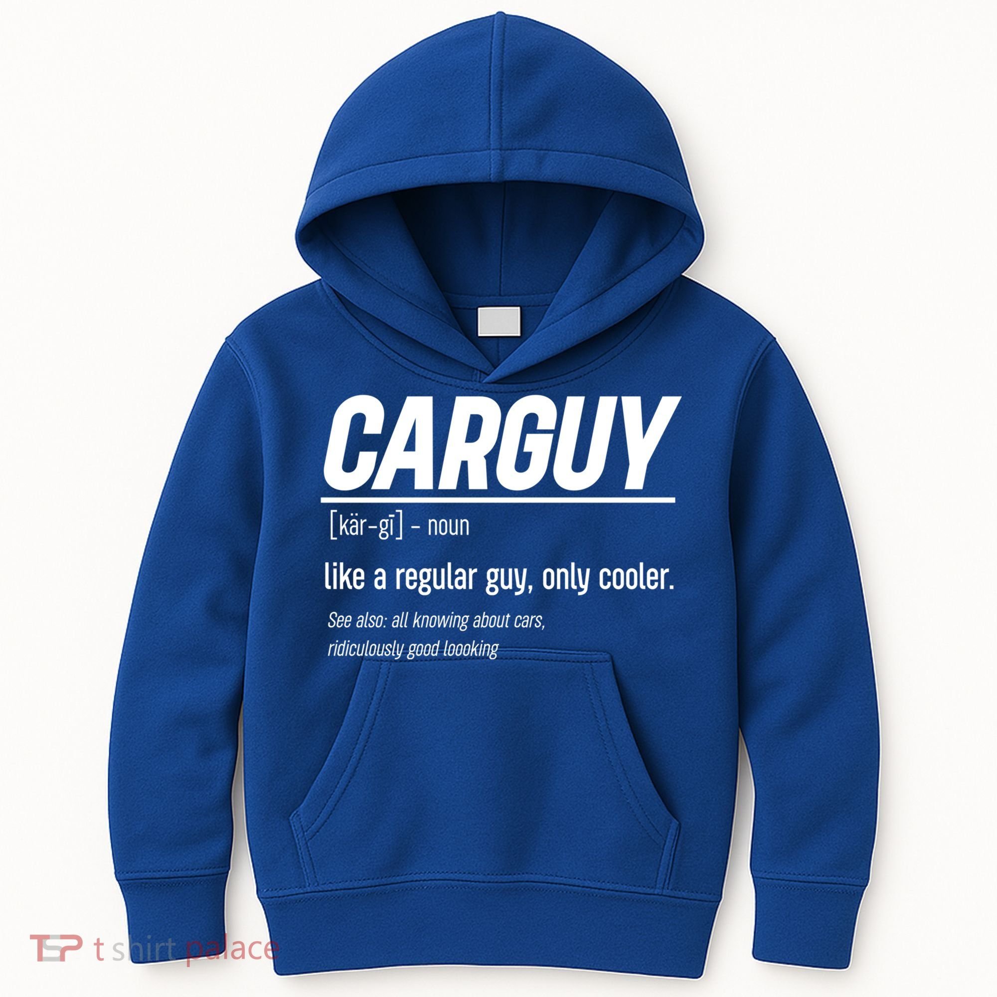 Funny Car Guy Definition Meaningful Gift Kids Hoodie