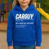 Funny Car Guy Definition Meaningful Gift Kids Hoodie thumb 3