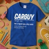 Funny Car Guy Definition Meaningful Gift Kids T-Shirt thumb 3