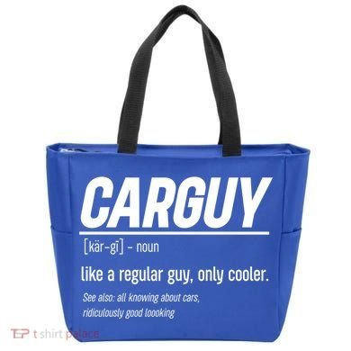 Funny Car Guy Definition Meaningful Gift Tote Bag