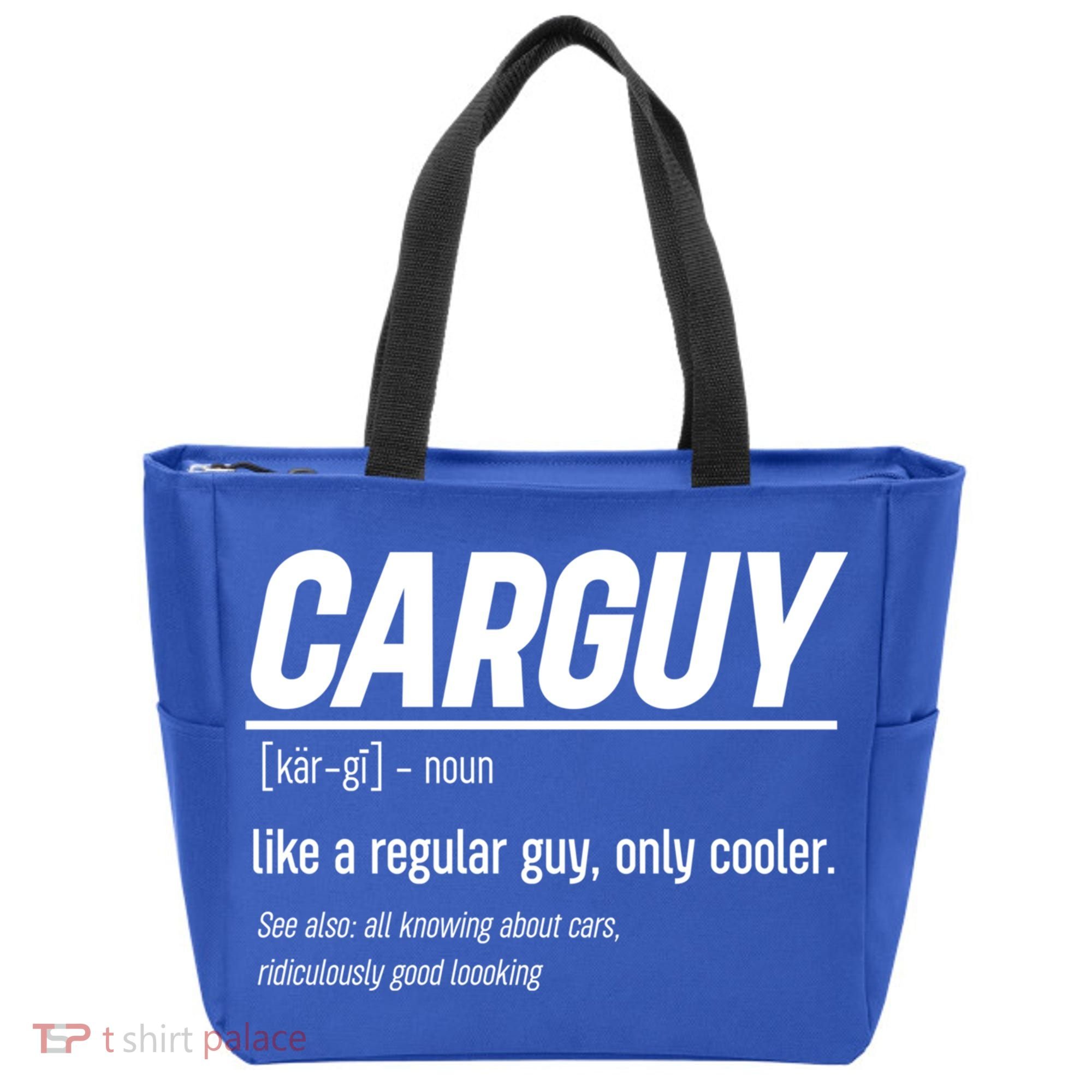 Funny Car Guy Definition Meaningful Gift Tote Bag